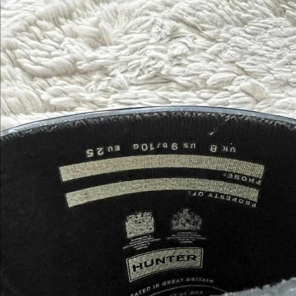 Hunter Kids First Gloss Rain Boots - Picture 8 of 13